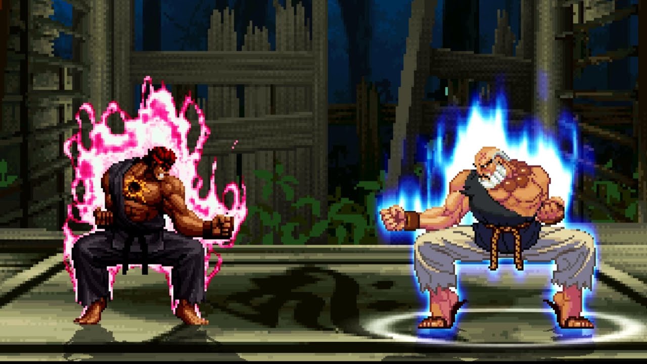 [KOF Mugen] Evil Ryu Vs Gouken