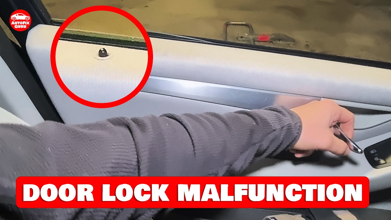 Замена привода дверного замка на Mercedes Benz B Class w245