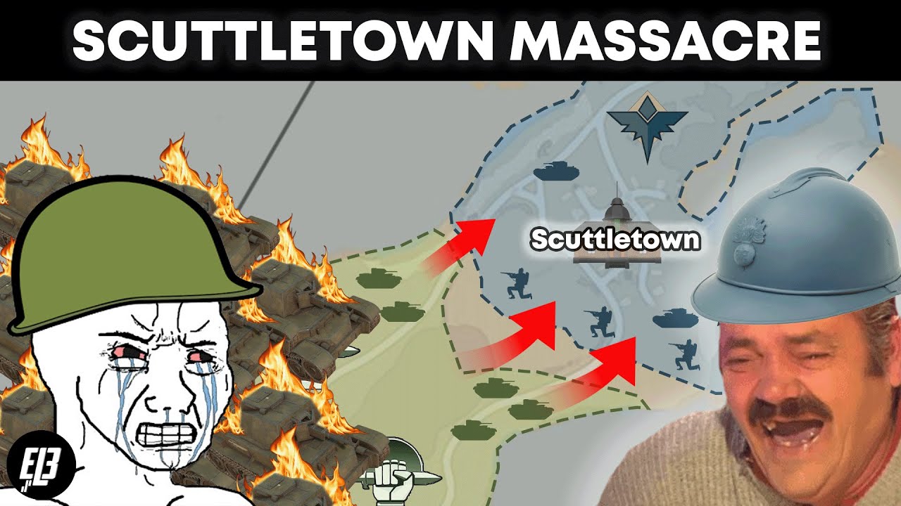 Turning SCUTTLETOWN into a Collie Tank Graveyard | FOXHOLE Naval War 114