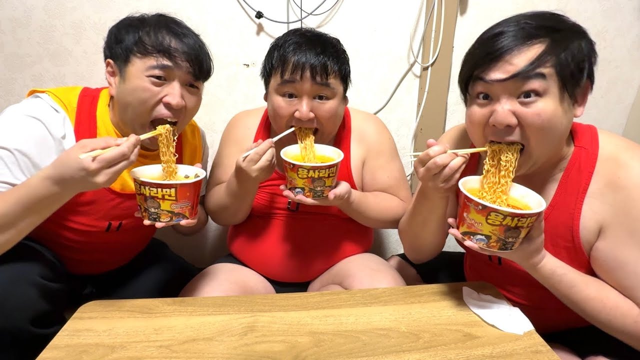 【激辛】韓国No.1激辛カップ麺『勇者ラーメン』を喰らう！