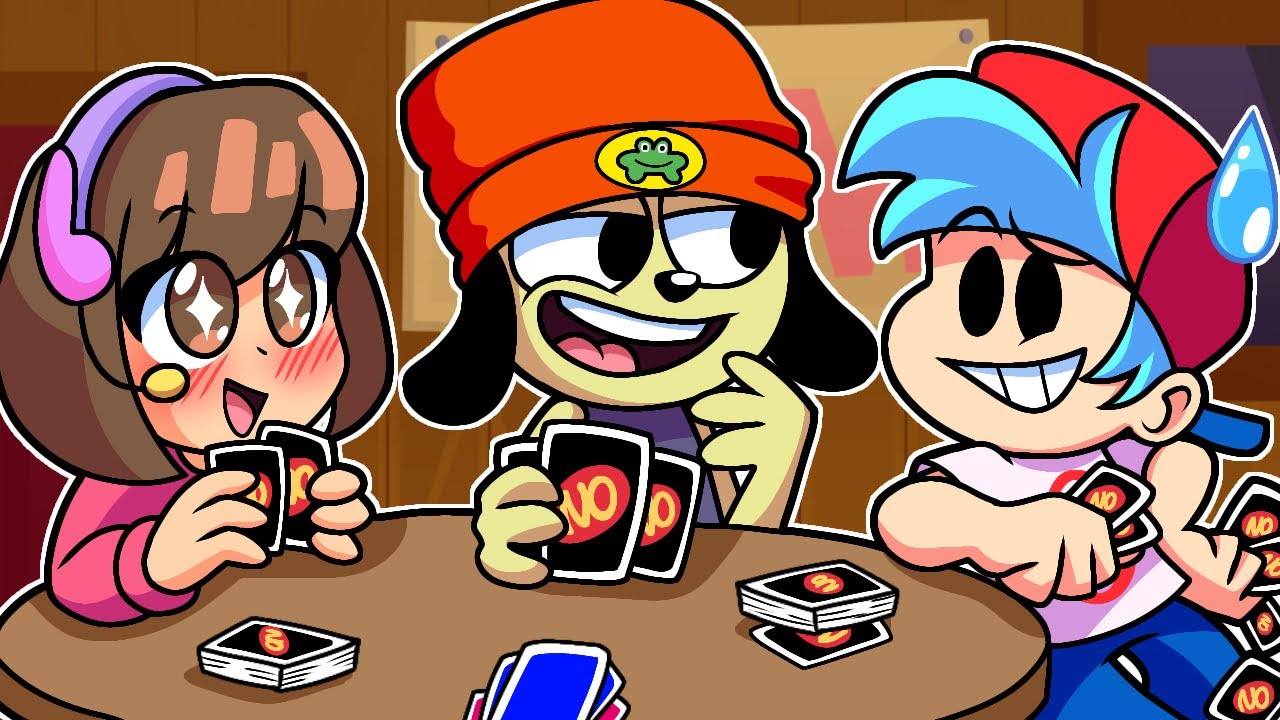Turn-Bass - BPM Song (FNF Animation Parappa the Rapper, Scratchin' Melodii)