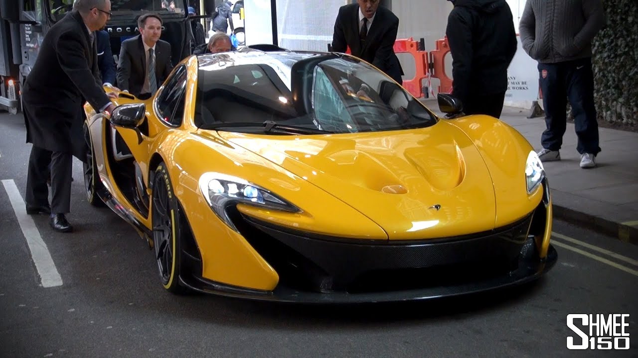 McLaren P1 £1m Hypercar - First time in London