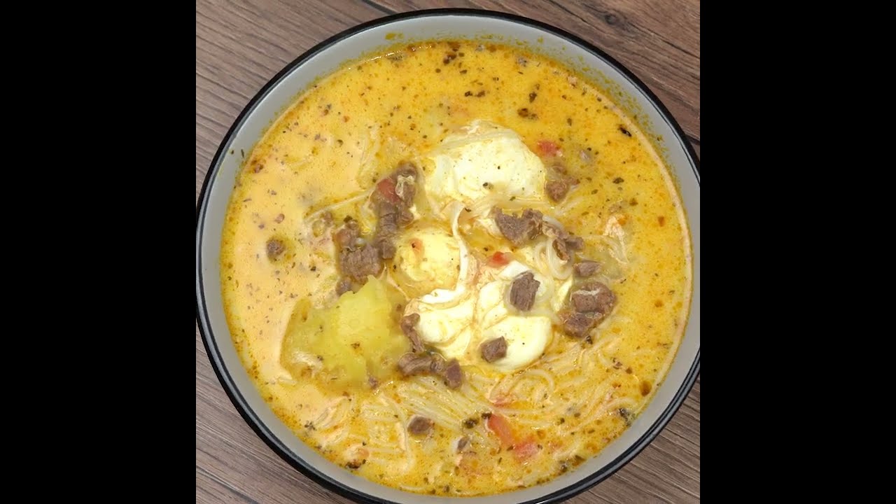 SOPA A LA MINUTA | RECETA PERUANA