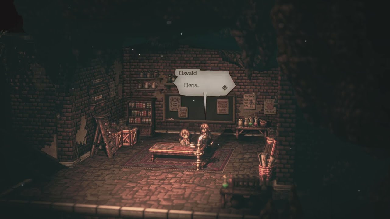 Octopath Traveler 2 - Osvald Chapter 5 Professor Harvey Last Boss and Ending