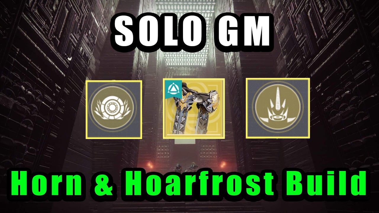 Spirit of the Horn & Hoarfrost Build - Solo Grandmaster Birthplace Of The Vile [Destiny 2]
