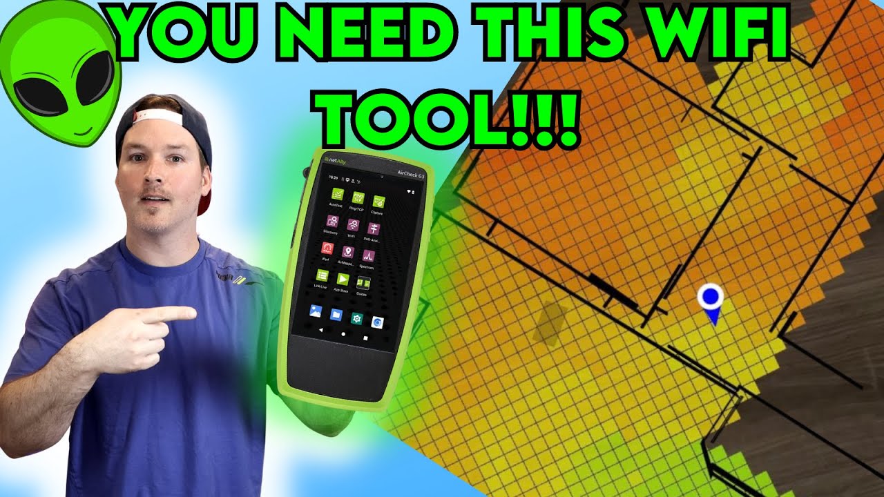 You Need this WIFI Tool!!! Netally Aircheck G3 pro