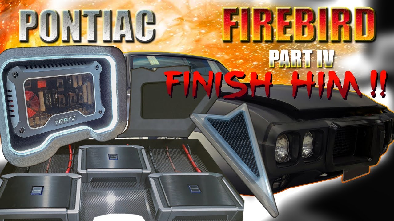 Mitch Creek's 69 Firebird, Alpine And Hertz Audio Build - Part 4 Fab Work Done!! FINISH HIM!!!