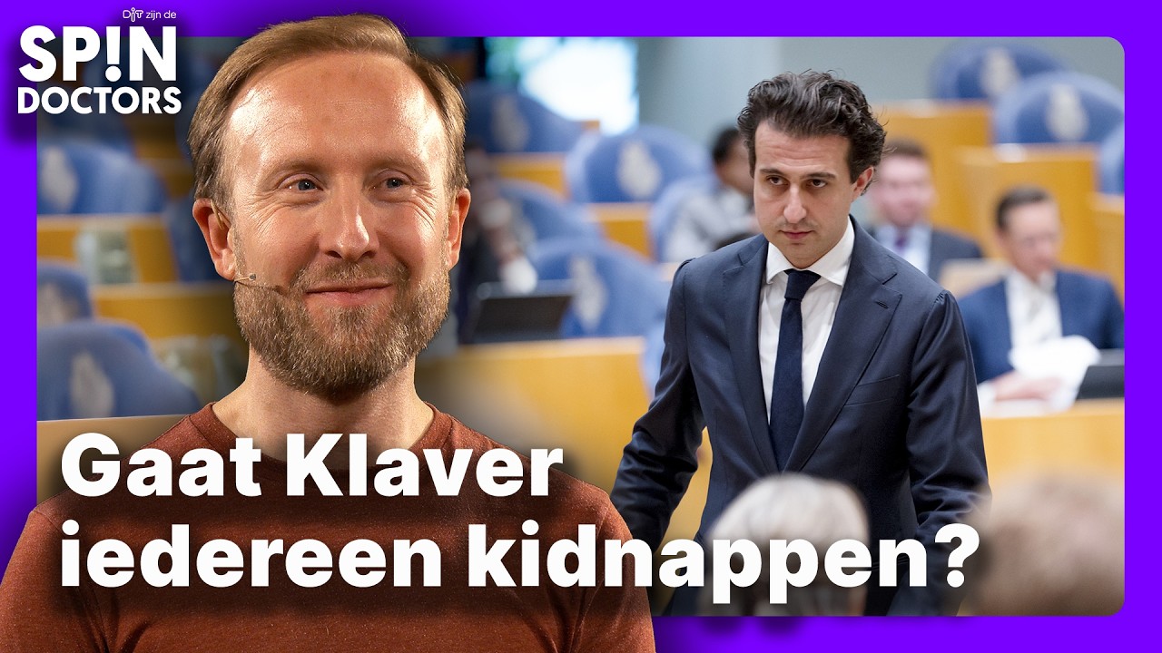 🟣 Gaat Klaver iedereen kidnappen? | Dit zijn De Spindoctors #171