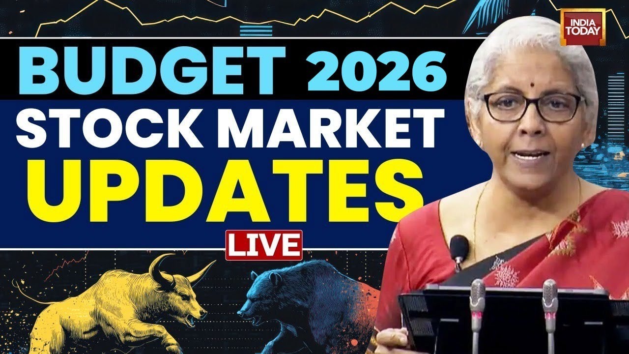 India Today LIVE: Stock Market News | Union Budget 2026 Live | Lok Sabha | Sansad Tv | Budget 2026