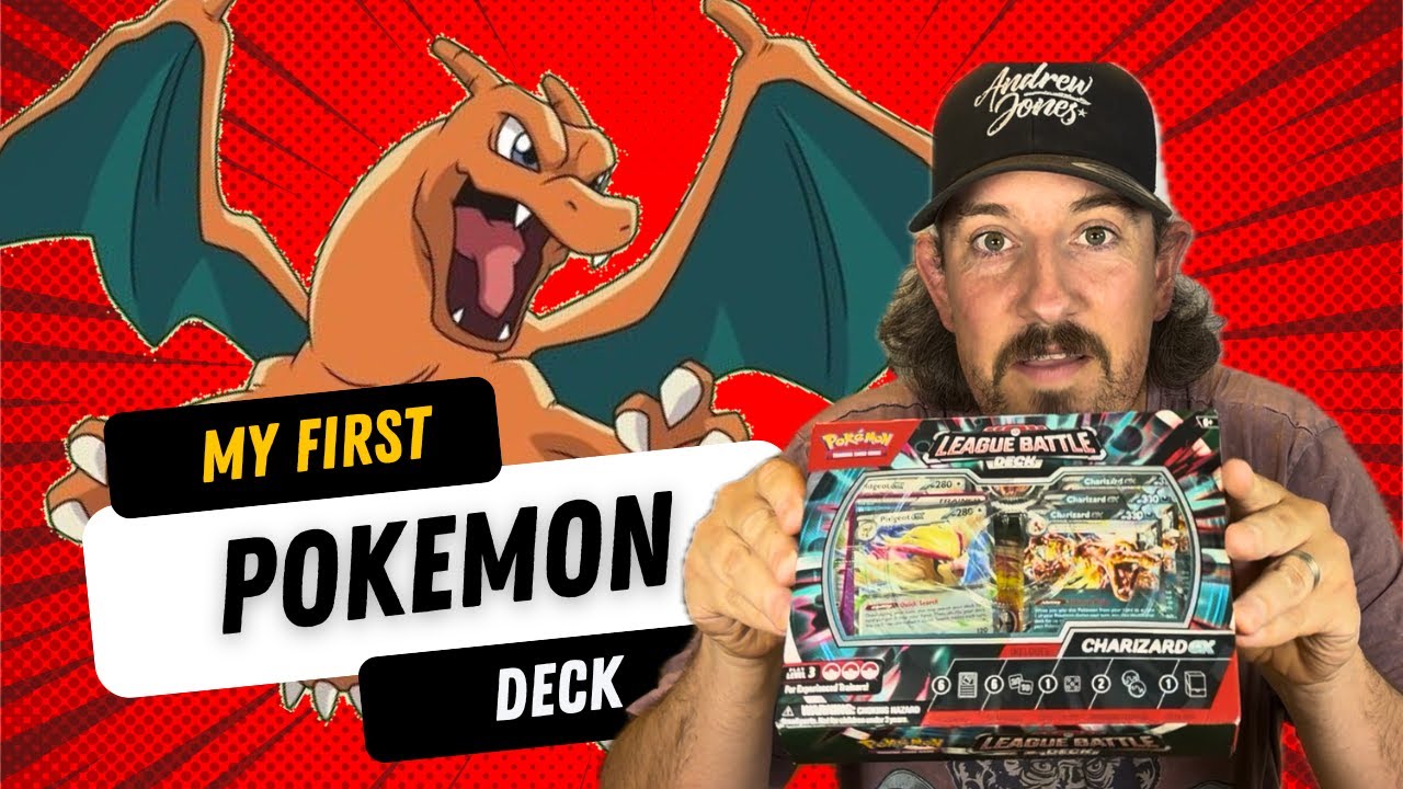 My first pokemon deck | Charizard ex league battle