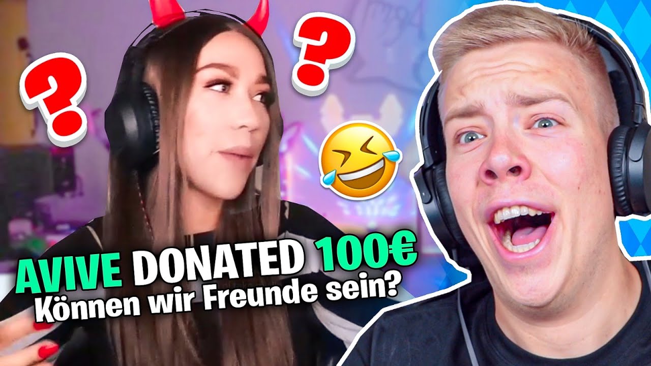 ich spende Streamern Geld, damit wir Freunde werden (cringe)