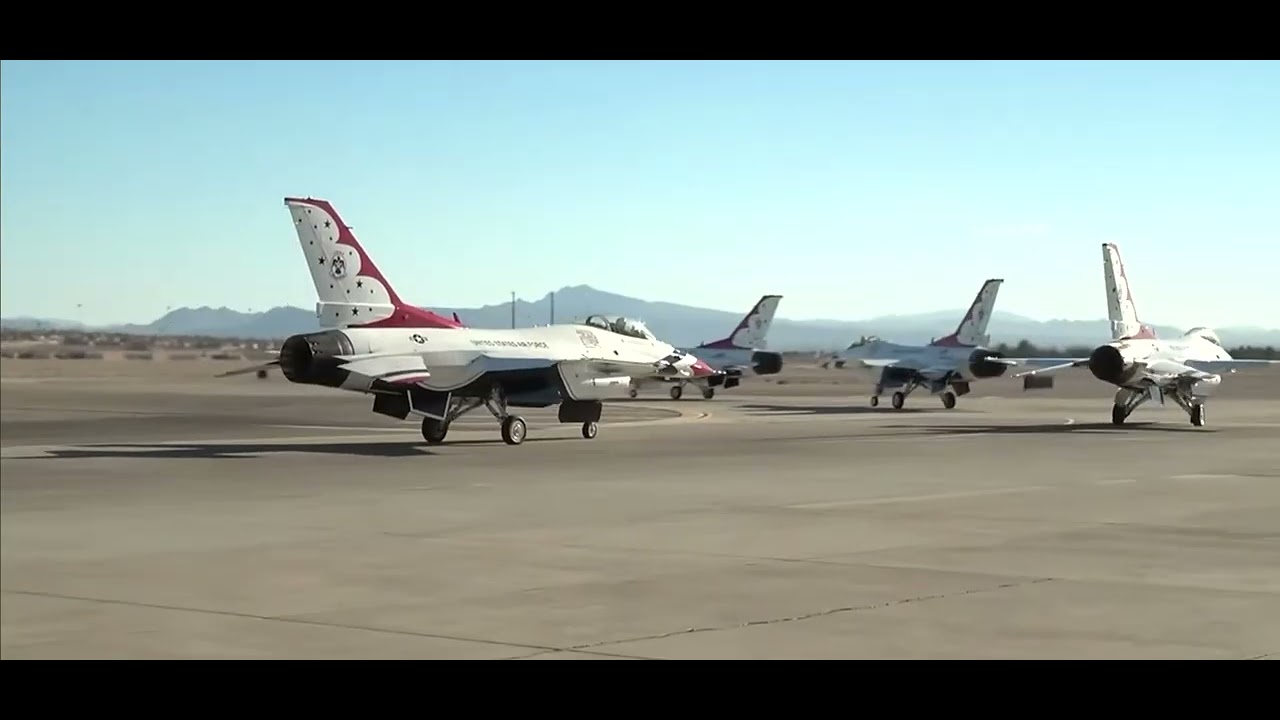 INTRO OF THE USA THUNDERBIRDS