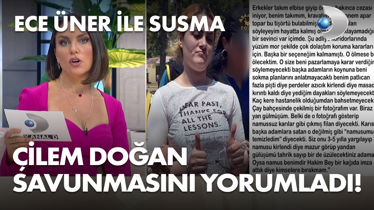 Ece Üner'den Çilem Doğan yorumu! - Ece Üner ile Susma 64. Bölüm