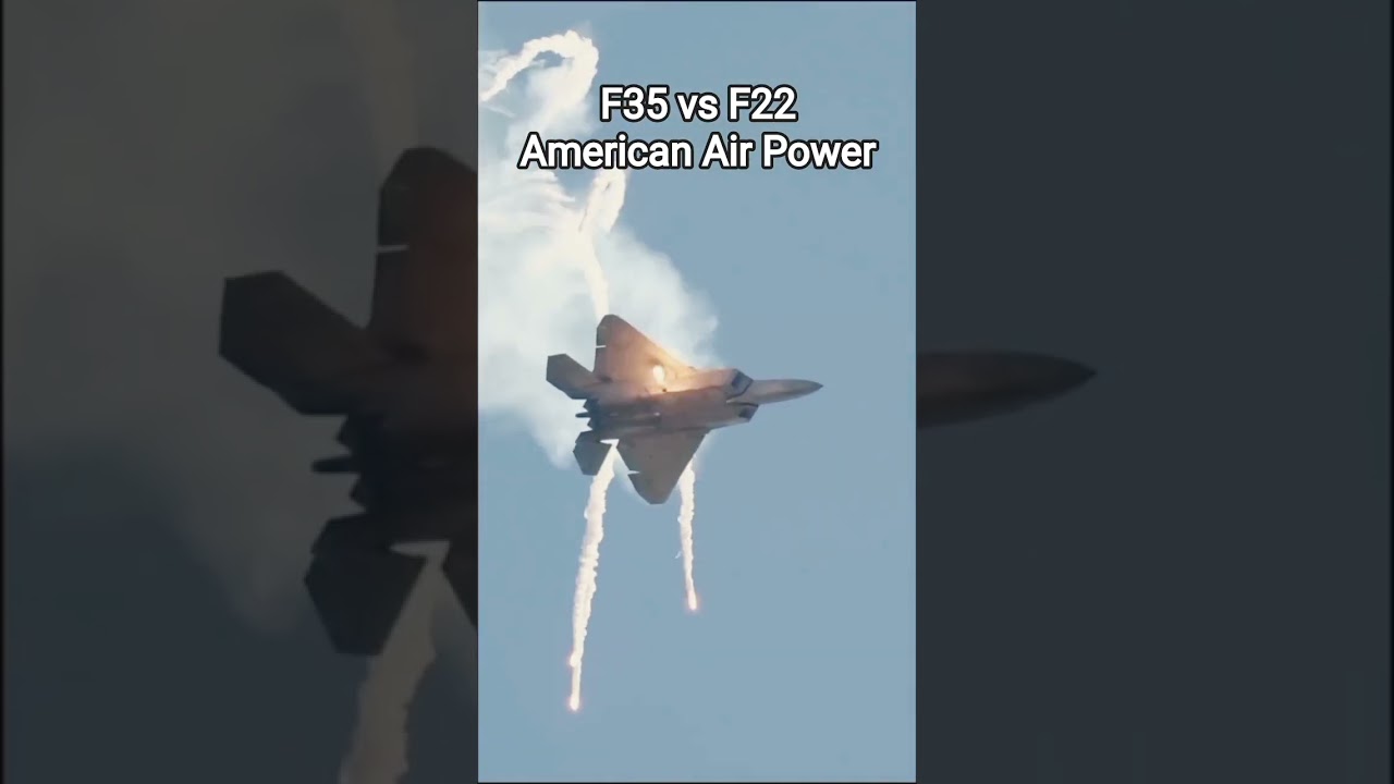 F-35 Lightning II vs F-22 Raptor &ndash; Ultimate Stealth Fighter Jet Comparison | 5th Gen Air Power
