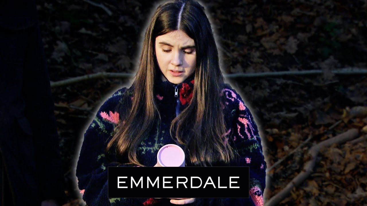 April Scatters Her Baby's Ashes | Emmerdale
