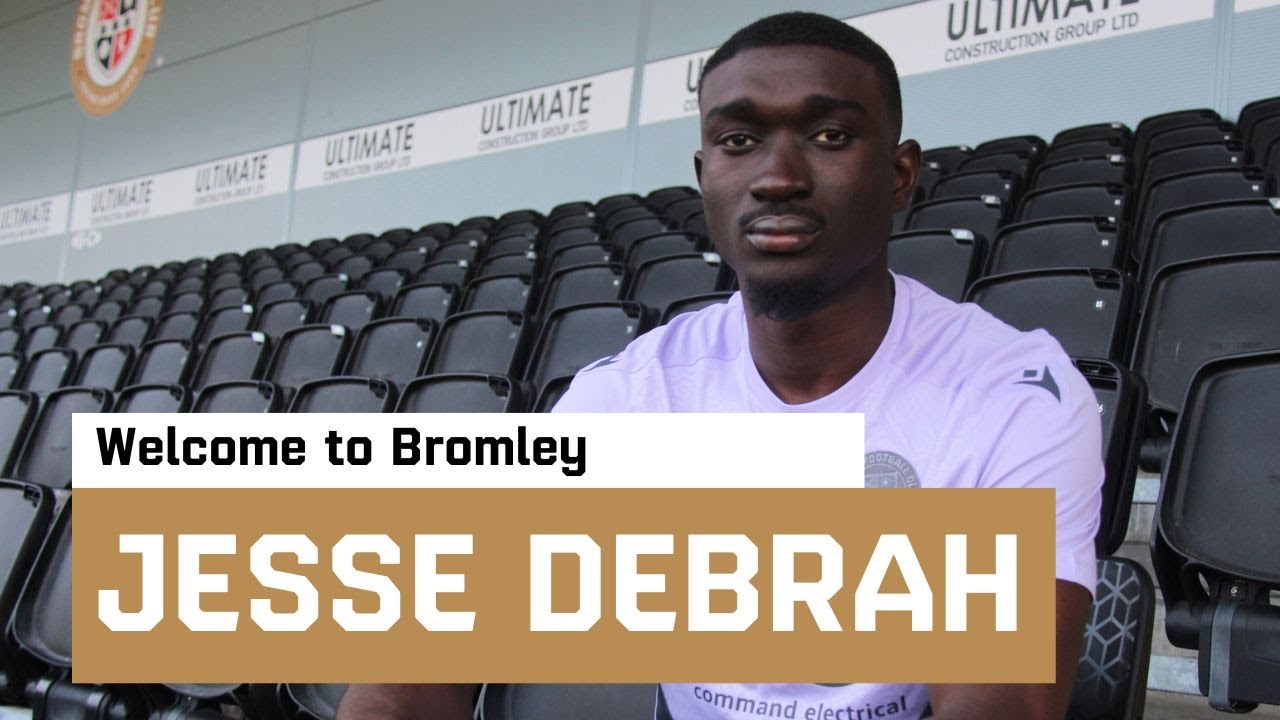 Welcome to Bromley, Jesse Debrah!