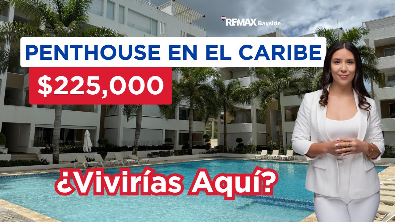🌴 EXCLUSIVO PENTHOUSE en venta en bayahibe | Vista al mar, JACUZZI PRIVADO 🏡