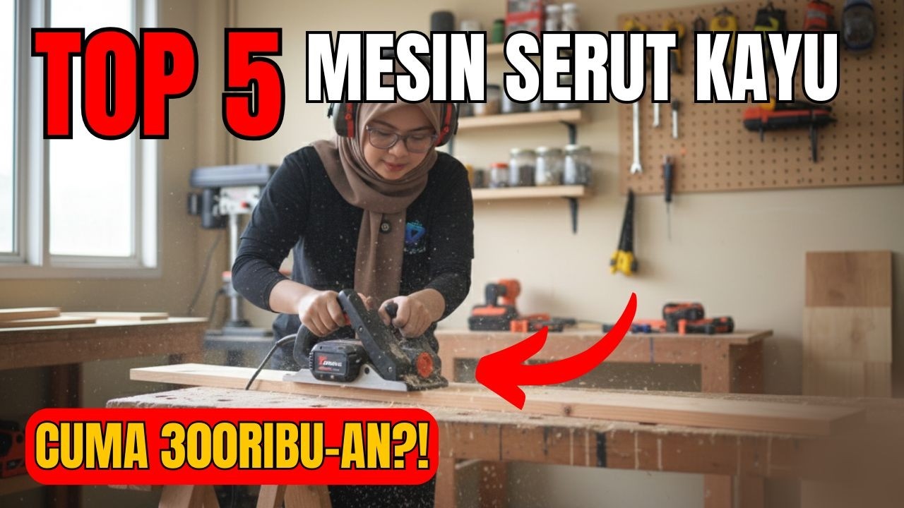 Gak Bikin Jeglek! 5 Mesin Serut Kayu Low Watt Terbaik 2026!