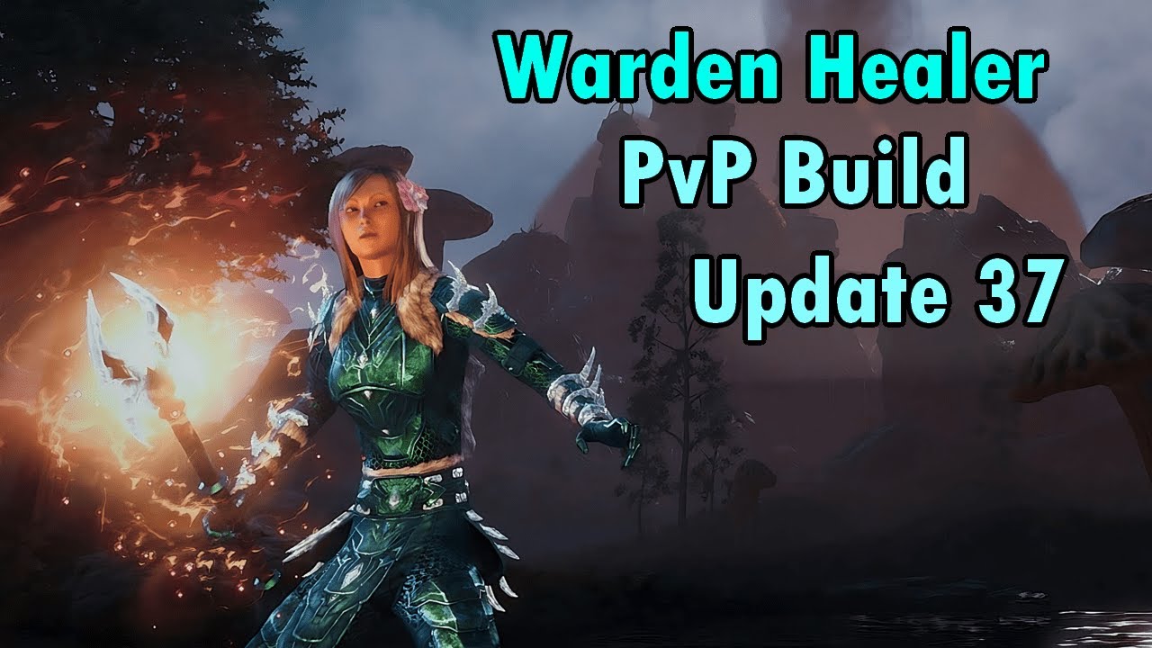 ESO Warden PVP Healer Build - Massive Heals! - Update 37