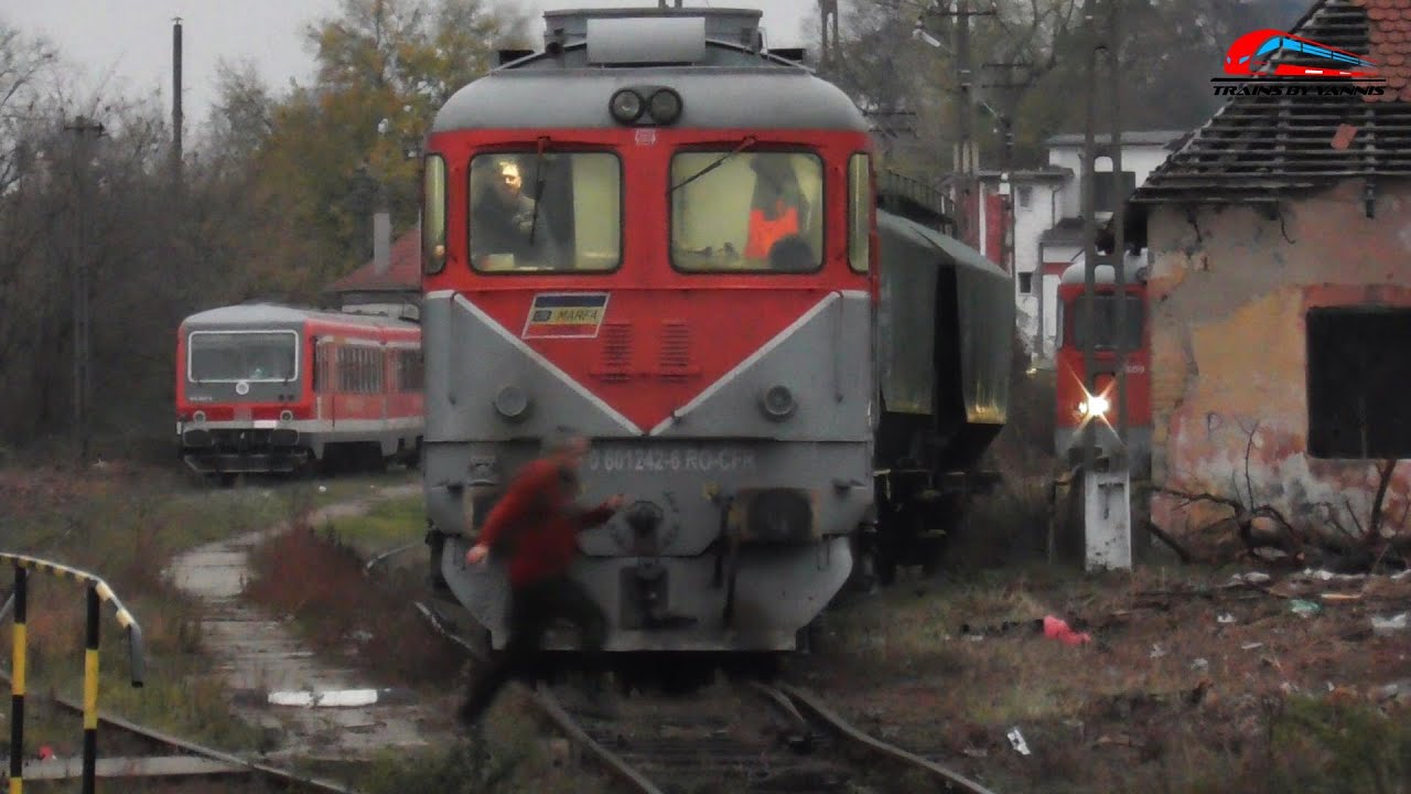 Trenuri de Marfa / Calatori pe Seara Langa Depoul de Locomotive din Oradea - 12 Noiembrie 2025