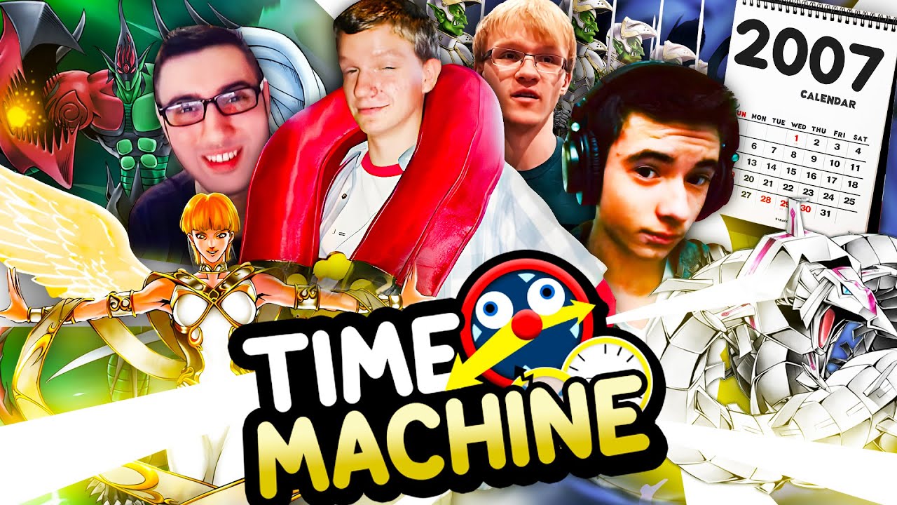 THE OLDEST YUGIOH DECKS ON YOUTUBE - Time Machine Yu-Gi-Oh!