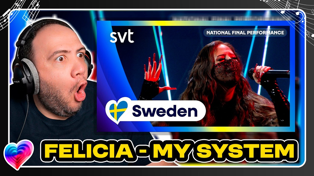 FELICIA - My System | Sweden 🇸🇪 | National Final Performance | #Eurovision2026 | TEACHER PAUL REACTS