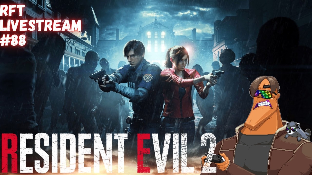 RFT LIVESTREAM #88 - Resident Evil 2 Remake: Claire Playthrough pt. 1
