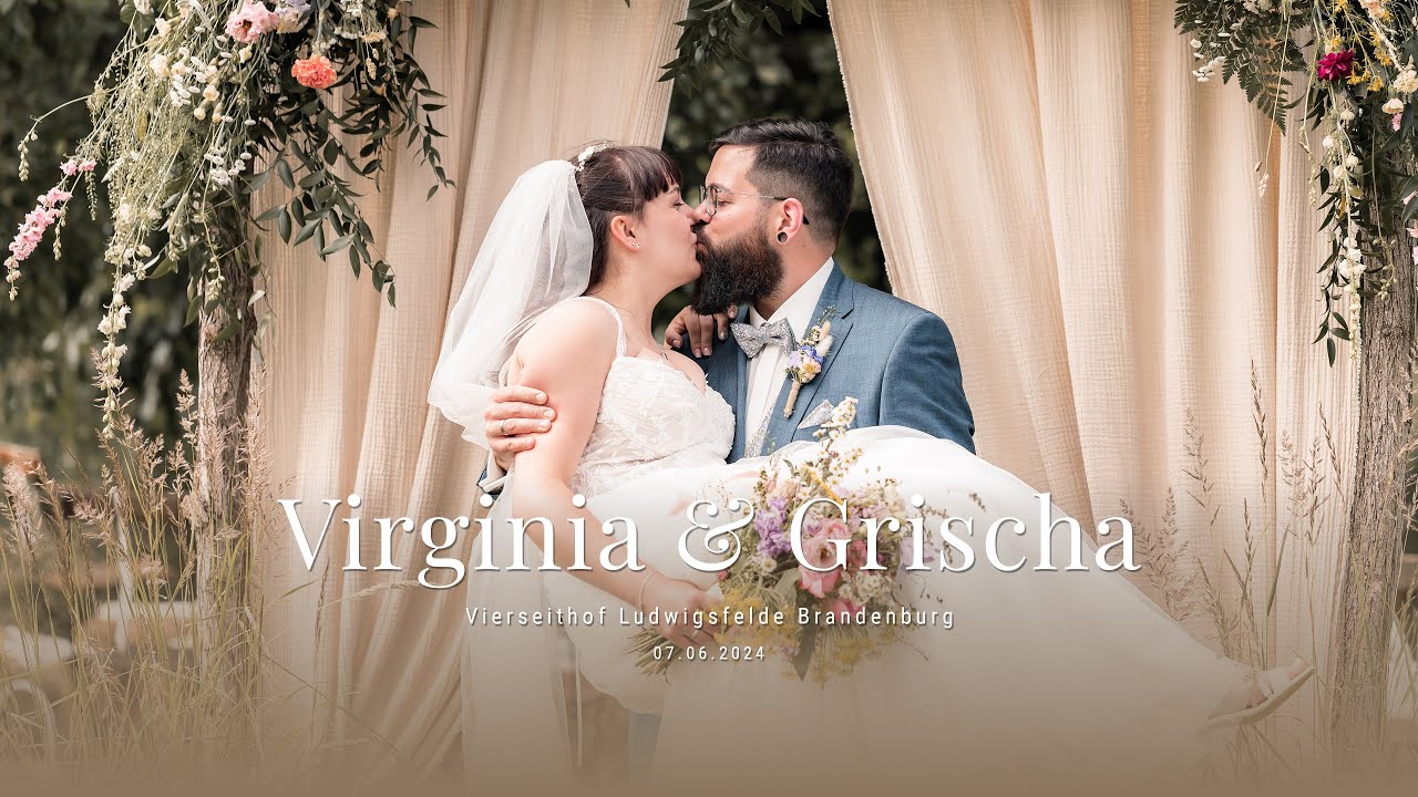 Hochzeitsvideo | Virgina & Grischa | Vierseithof Ludwigsfelde | Brandenburg
