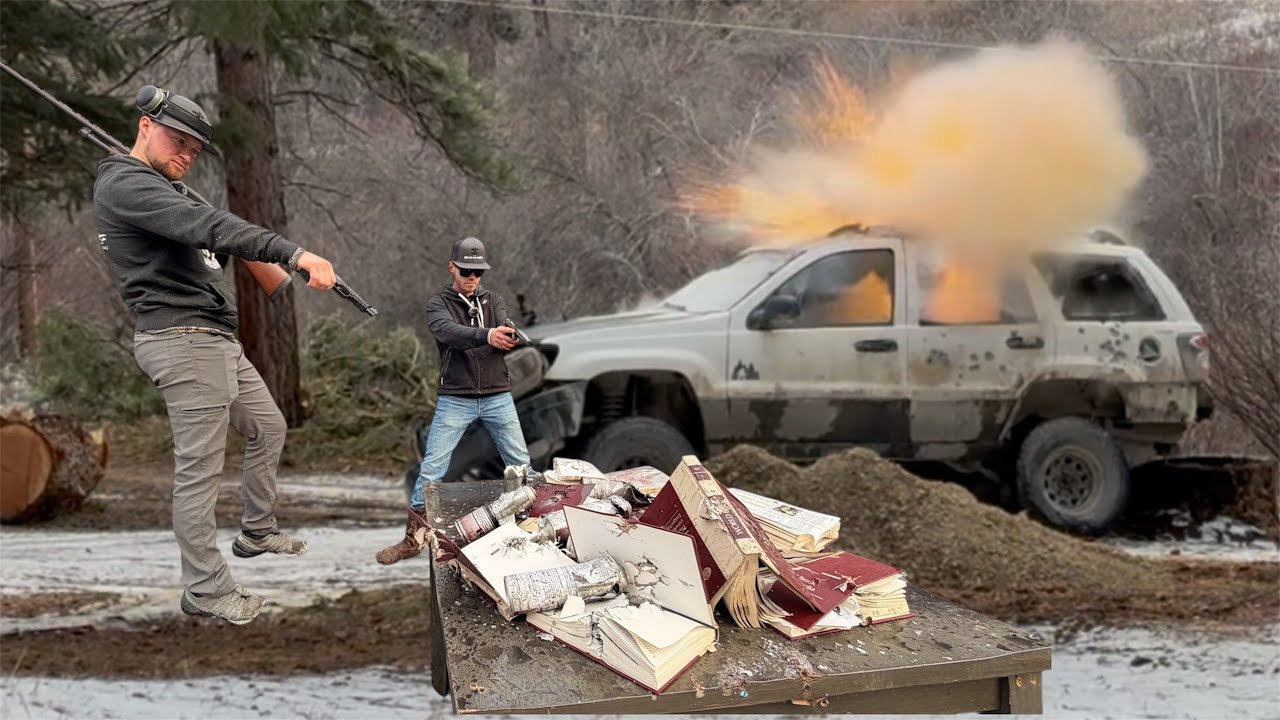 ENCYCLOPEDIA Test Gone Wild💥💥(CAR EXPLOSION)