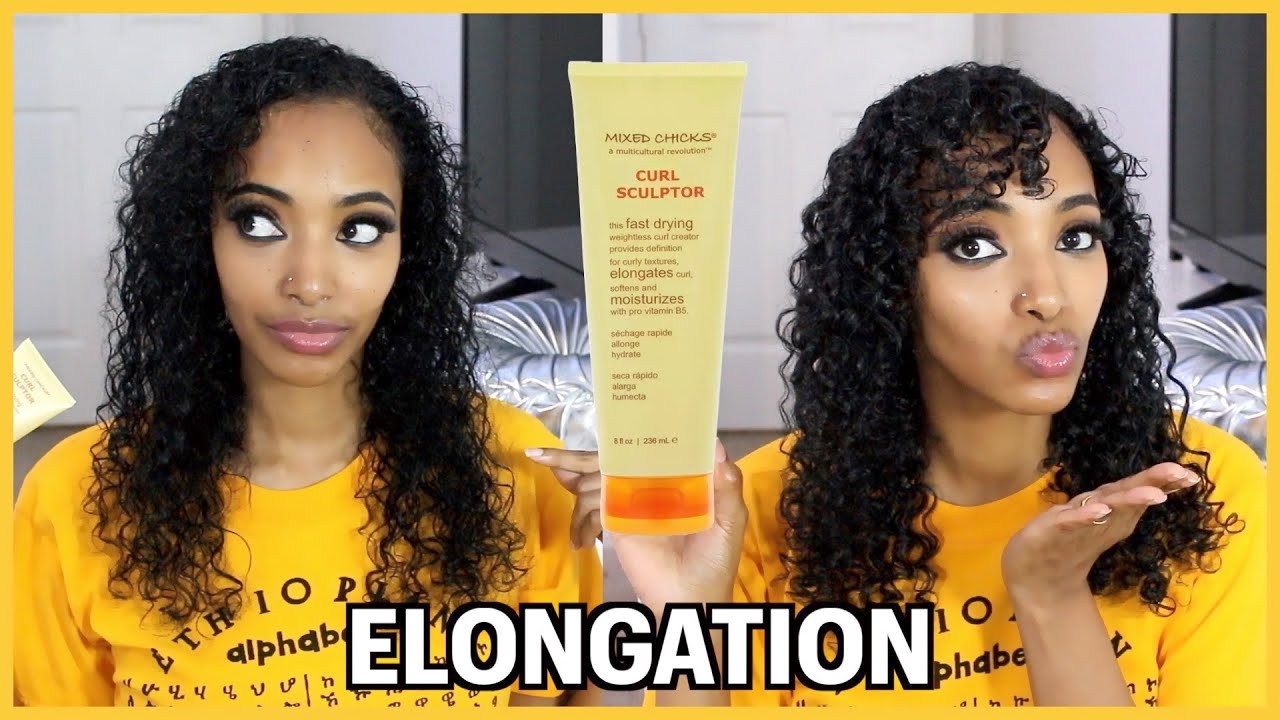 1 PRODUCT WASH N GO: Mixed Chicks Curl Sculptor!