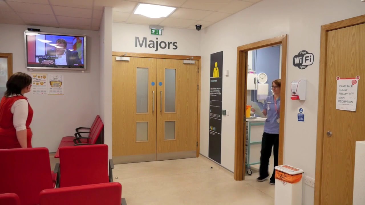 Patient self-streaming in Altnagelvin's Emergency Department