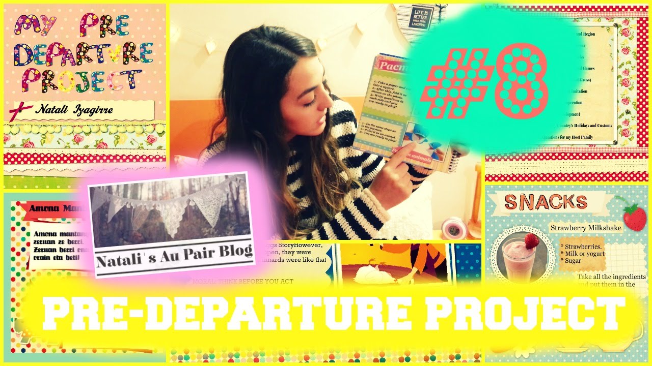 PRE-DEPARTURE PROJECT | Vlog #8 | English