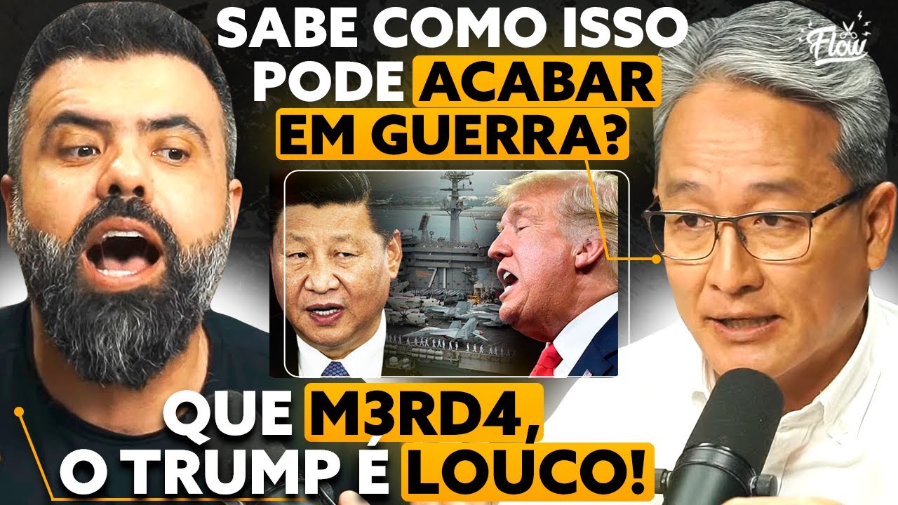 O MUNDO COM MEDO: As consequências das AÇÕES de TRUMP, OTAN e a ASCENÇÃO CHINESA [com José Kobori]