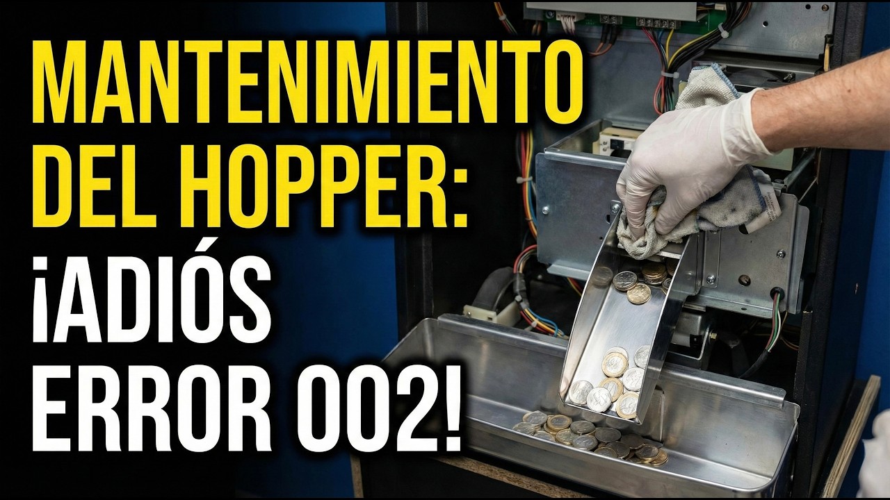 Cómo REPARAR Error 002 en Tragamonedas: Reinicio de Placa y Mantenimiento.