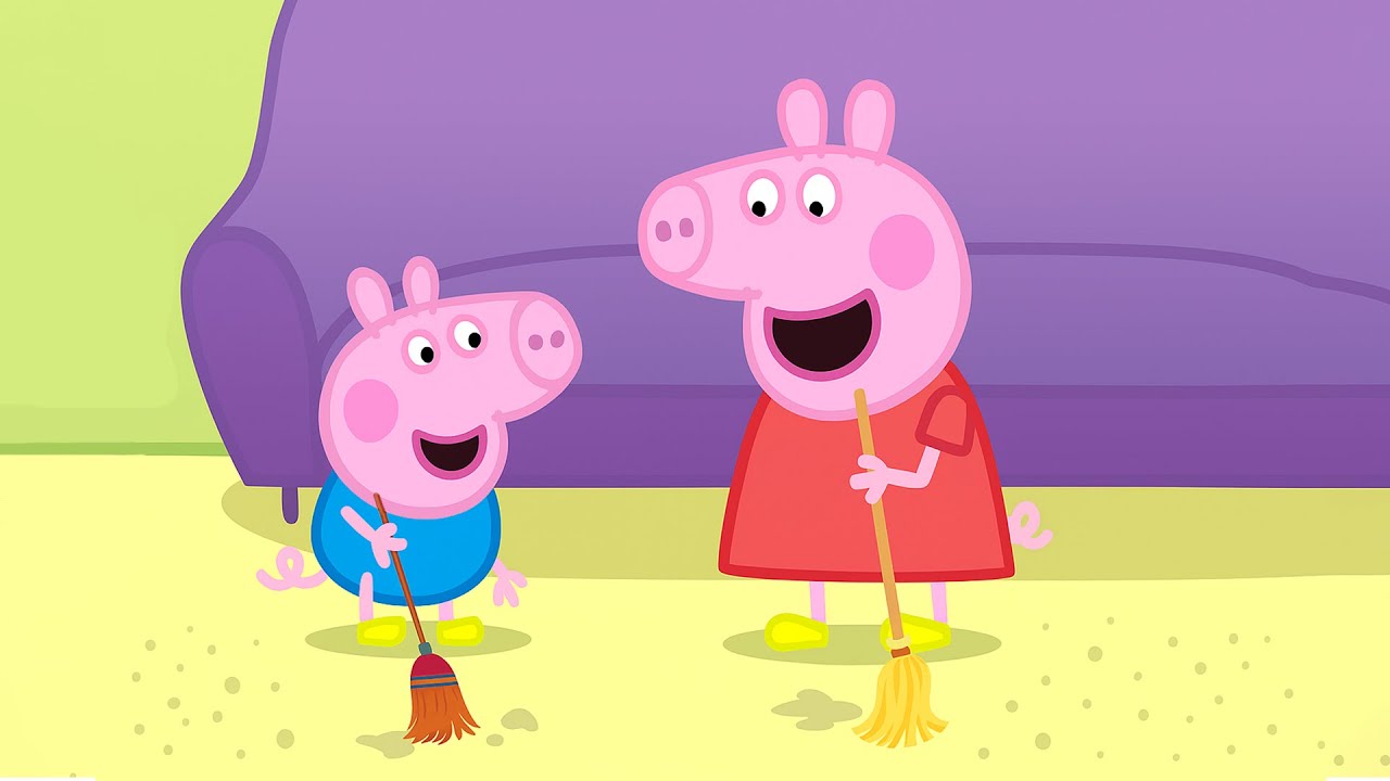 Peppa And Cleaning Day 🧹🐷 | Peppa & George's Big Cleaning Adventure!🧽✨ | Funny Peppa Pig Animation