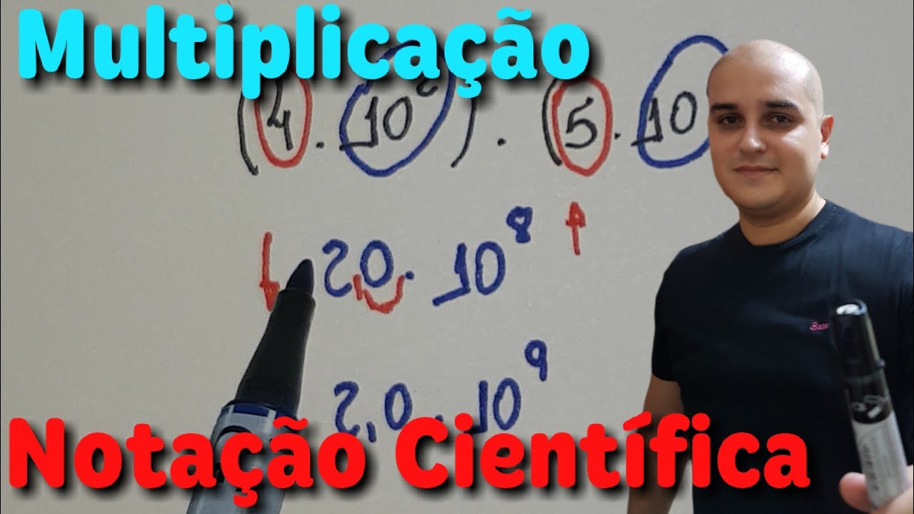 Operações com notação científica - Multiplicação