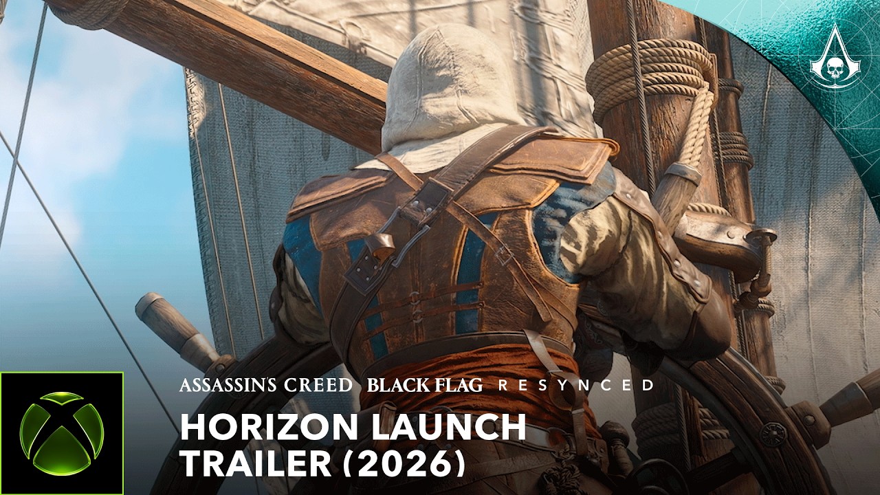 Assassin's Creed Black Flag Resynced: Horizon Launch Trailer (2026)