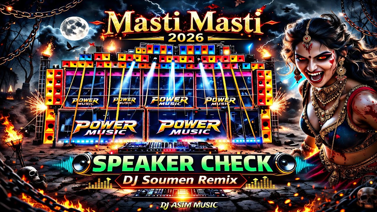 Masti Masti 2026 (1Step Horror Pop Humming Bass Blaster Mix) – DJ Soumen Remix 👻