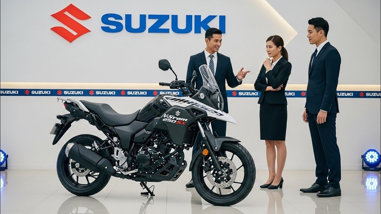 Новый Suzuki V-Strom 250 SX 2026 года | Мотоцикл для путешествий нового поколения с расширенными ...