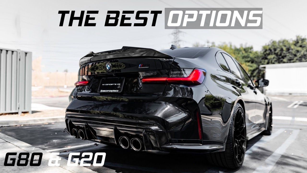 FINDING THE THE PERFECT TRUNK LIP FOR OUR G80 M3 COMPETITION! - FITS G20 BMW CARBON FIBER TRUNK LIP