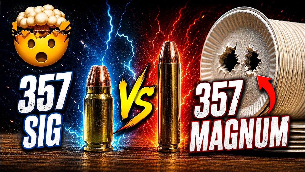357 Sig против 357 Mag: Я такого НЕ ожидал...
