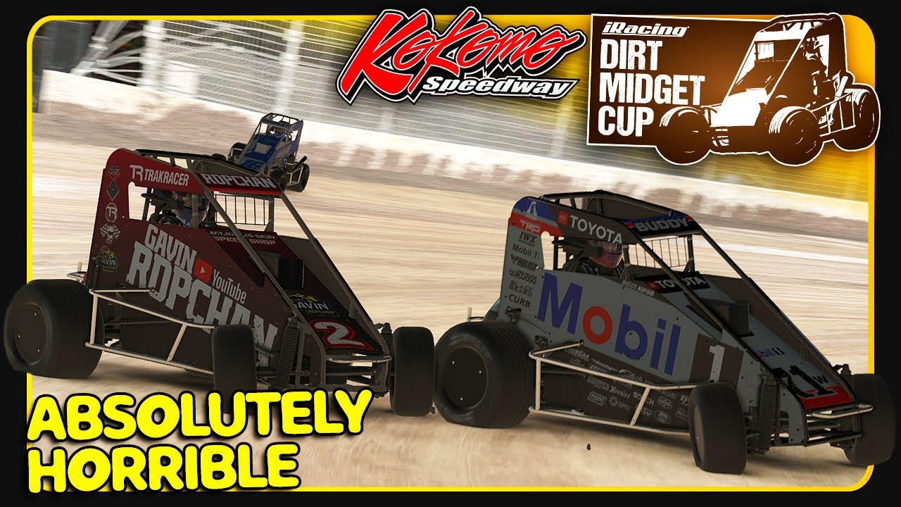 Dirt Midget - Kokomo Speedway - iRacing Dirt