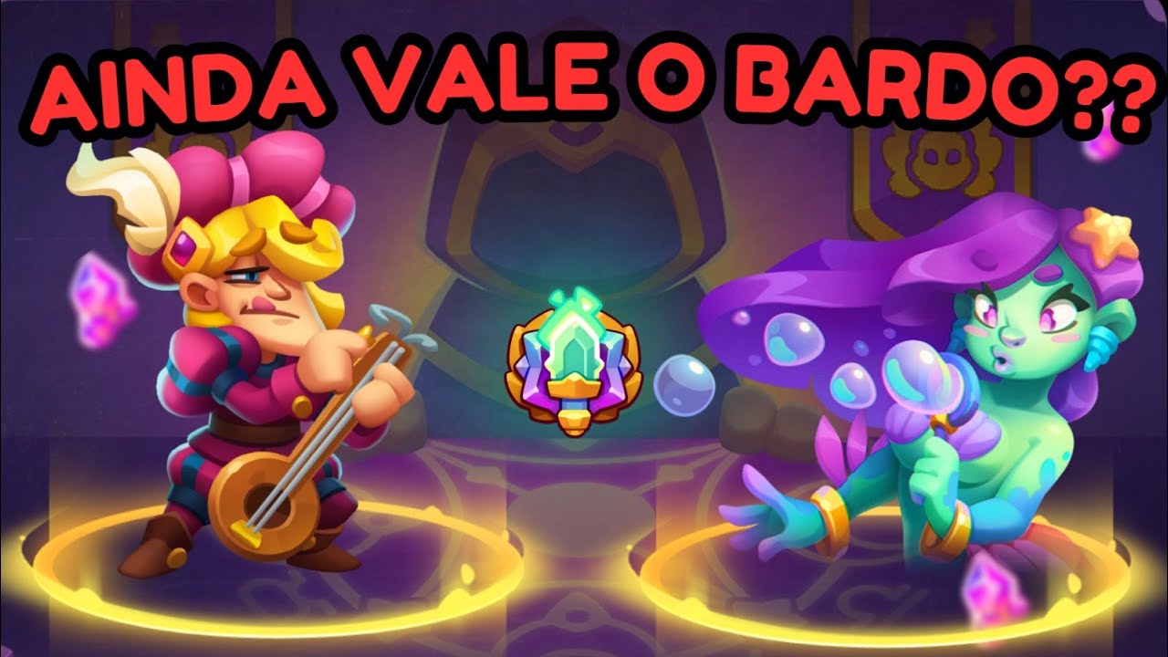 RUSH ROYALE - BARDO AINDA TA BOM?? BARDO VS MELHOR DPS F2P!!