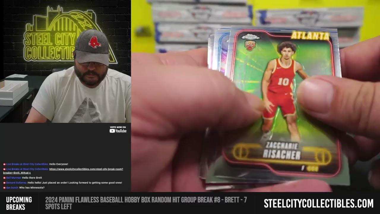 2024-25 Topps Chrome Basketball Hobby 12-Box Case PYT Group Break #4 - Brett