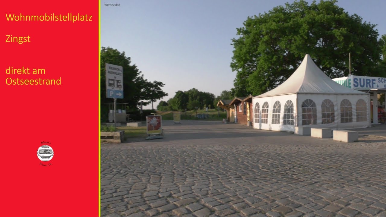 Wohnmobilstellplatz am Wassersportzentrum Zingst- Fischland Darß- , direkt am Ostseestrand