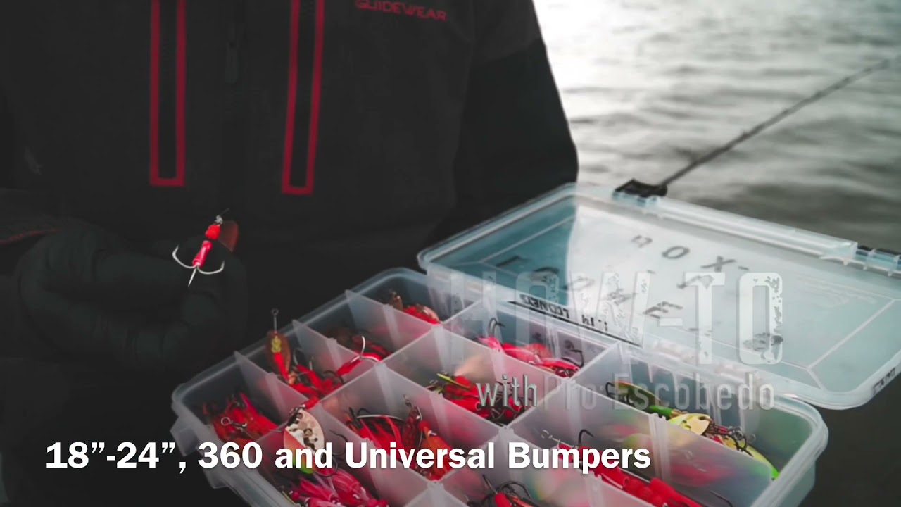 The BEST 18”-24” bumpers when trolling 360s and 3.5 Spinners.