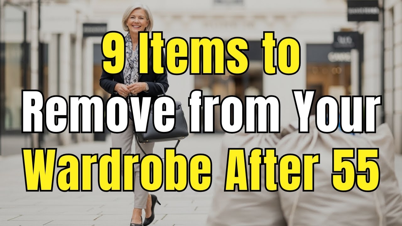 9 Items to Remove from Your Wardrobe After 55