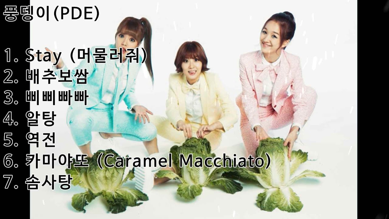다시 듣고 싶은 풍뎅이 (PDE) 노래 모음 / MUSIC PLAY