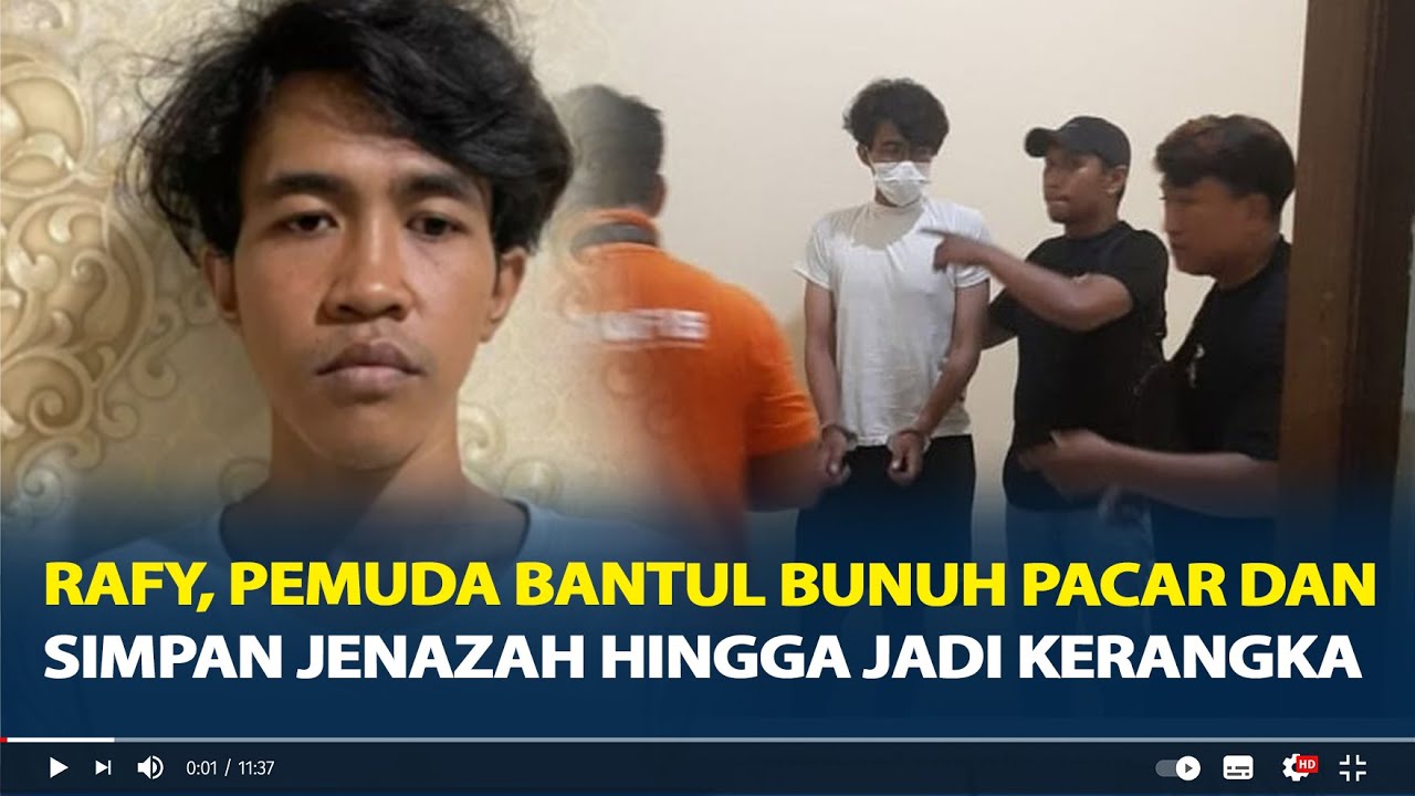 Kronologi Pemuda Bunuh Pacar dan Simpan Jenazah Hingga Jadi Kerangka di Bantul, Bermula Bakso Gosong