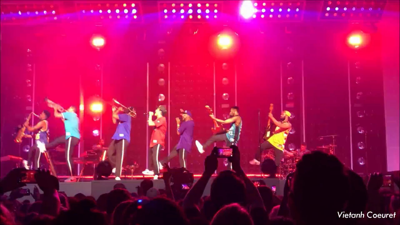 Bruno Mars - Perm Live 24K Magic World Tour Paris Accor Arena 05.06.2017